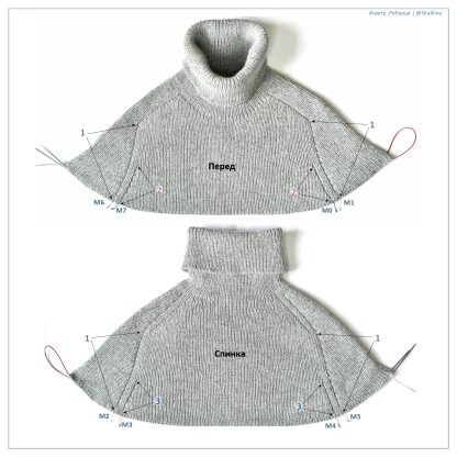Pattern Sweater Rebertsia for Women